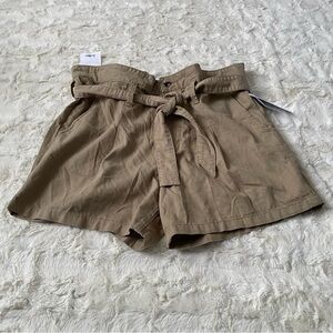 NWT Sam Edelman Women's Size 30 Tan Utility Trouser Shorts